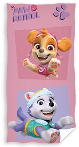 DĚTSKÝ BAVLNĚNÝ RUČNÍK PAW PATROL 70X140 CM VZOROVANÁ