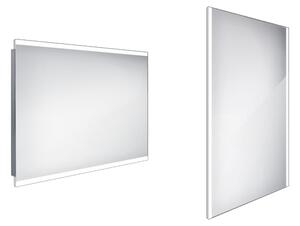 Zrcadlo do koupelny 100x70 s osvětlením nahoře a dole NIMCO ZP 12004