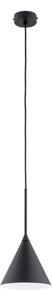 Lustr na lanku FABO 1xE27/15W/230V pr. 17 cm černá