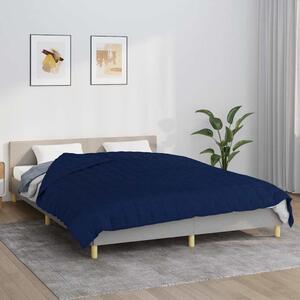 Zátěžová deka modrá 200 x 220 cm 9 kg textil 3154803