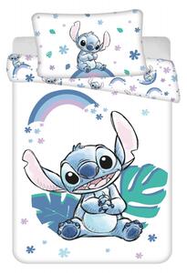Jerry Fabrics Povlečení do postýlky Lilo and Stitch Rainbow 100x135, 40x60 cm