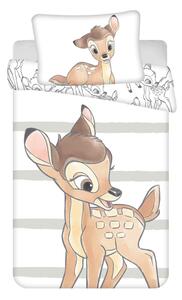 Jerry Fabrics Povlečení do postýlky Bambi stripe baby 100x135, 40x60 cm