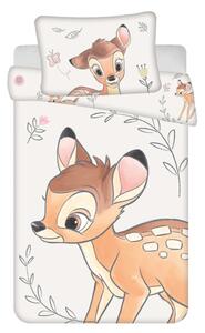 Jerry Fabrics Povlečení do postýlky Bambi Beige baby 100x135, 40x60 cm