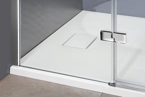 Polysan FORTIS LINE sprchové dveře 800mm, čiré sklo, levé