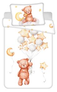 Jerry Fabrics Povlečení do postýlky Medvídek Cute baby 100x135, 40x60 cm