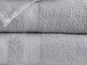 XPOSE® Froté ručník DEVON - šedý 50x90 cm