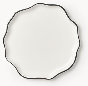 Porcelánový talíř s vlnitým okrajem Bia