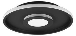 Matně černé kovové LED stropní svítidlo ø 40 cm Ascari – Trio