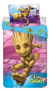 Jerry Fabrics Povlečení Groot I am Groot 140x200, 70x90 cm