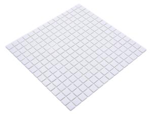 Skleněná mozaika 20X20mm bílá