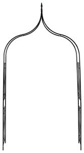 Zahradní oblouk tmavě zelený 142 x 37 x 275 cm železný