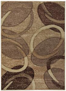 ORIENTAL WEAVERS Kusový koberec Portland 2093/AY3/Y BARVA: Hnědá, ROZMĚR: 80x140 cm
