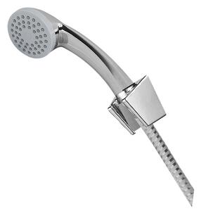 Mereo Vanový set , jednopolohová sprcha, sprchová hadice bílá-chrom