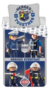 Jerry Fabrics Povlečení Playmobil 021 140x200, 70x90 cm
