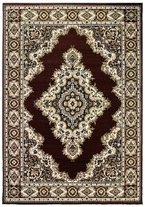 SINTELON Kusový koberec Practica 58/DMD BARVA: Hnědá, ROZMĚR: 40x60 cm