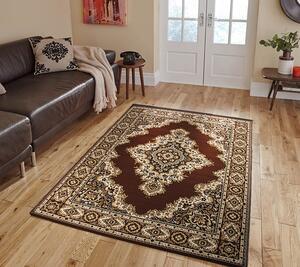 SINTELON Kusový koberec Practica 58/DMD BARVA: Hnědá, ROZMĚR: 80x150 cm