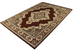 SINTELON Kusový koberec Practica 58/DMD BARVA: Hnědá, ROZMĚR: 80x150 cm