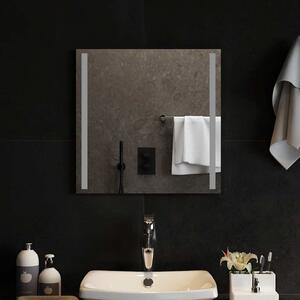 Koupelnové zrcadlo s LED osvětlením 50x50 cm