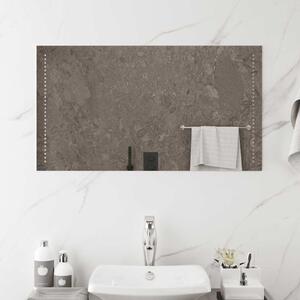 Koupelnové zrcadlo s LED osvětlením 90 x 50 cm
