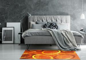 Kusový koberec FLORIDA 9828 orange BARVA: Oranžová, ROZMĚR: 80x150 cm