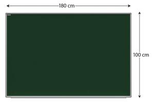 Allboards, Magnetická křídová tabule 180x100 cm (zelená), GB1810