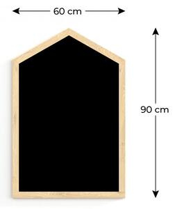 Allboards, černá mágnetická tabule - DOMEČEK výhodný set s příslušenstvím,HM96D_SET