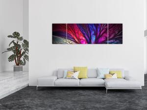 Abstraktní obraz stromu (170x50 cm)