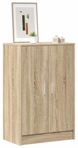 Botník dub sonoma 60 x 35 x 92 cm kompozitní dřevo