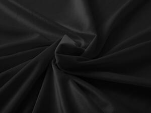 Biante Sametový polštář válec bonbon Velvet Premium SVP-023 Černý 15x40 cm