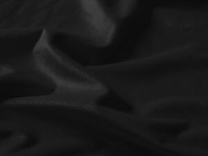 Biante Sametový obdélníkový ubrus Velvet Premium SVP-023 Černý 100x140 cm