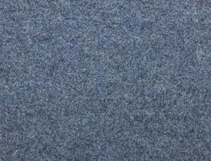 OROTEX Metrážový koberec Avenue 0824 BARVA: Modrá, ŠÍŘKA: 4 m