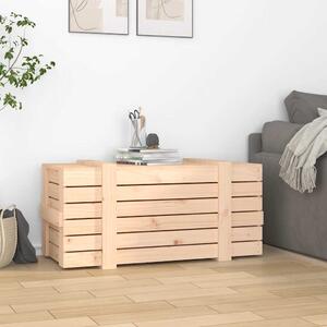Úložný box 91 x 40,5 x 42 cm masivní borové dřevo