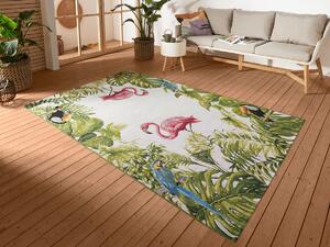 Hanse Home Collection koberce Kusový koberec Flair 105616 Tropical Birds Multicolored – na ven i na doma - 120x180 cm