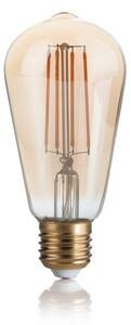 Ideal Lux 151694 LED žárovka E27 Vintage A65 4W/300lm 2200K jantarová