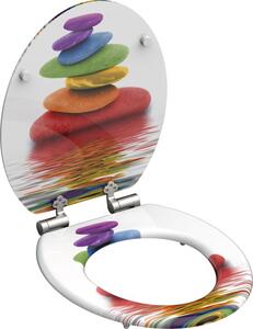 Eisl / Schuette Wc sedátko Colorful Stones MDF se zpomalovacím mechanismem SOFT-CLOSE