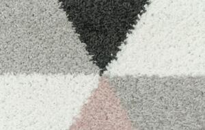 ORIENTAL WEAVERS Kusový koberec LOTTO 523/HR5X BARVA: Růžová, ROZMĚR: 100x150 cm
