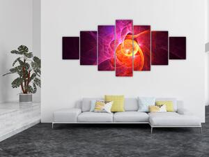 Moderní abstraktní obraz (210x100 cm)