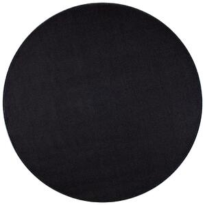Hanse Home Collection koberce Kusový koberec Nasty 102055 Schwarz kruh - 200x200 (průměr) kruh cm