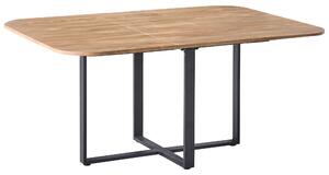 Rozkládací jídelní stůl COOPER Hnědá 120/160 cm 120 cm