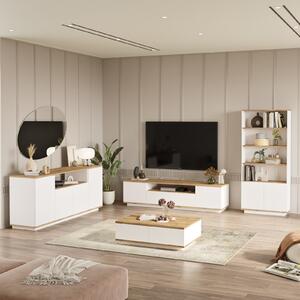 Kalune Design Sada nábytku do obývacího pokoje Fr 19 borovice Atlantic/bílá