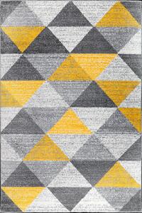 JUTEX Kusový koberec Calderon 1530A žlutý BARVA: Žlutá, ROZMĚR: 120x170 cm