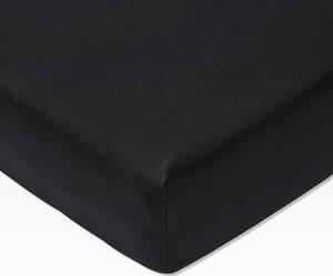 PROSTĚRADLO NA VRCHNÍ MATRACI, žerzej, černá, 180/200 cm Joop! - Prostěradla, Online Only