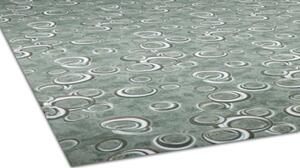 ITC Metrážový koberec Drops 92 BARVA: Zelená, ŠÍŘKA: 4 m