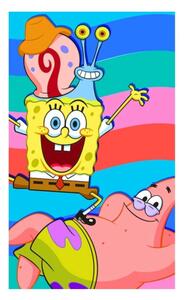 Carbotex Dětský ručník Sponge Bob s Patrickem a Garym 30x50 cm