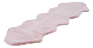 UMĚLÁ KOŽEŠINA, 60/180 cm, růžová - Online Only koberce & rohožky, Online Only