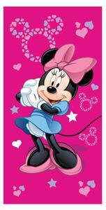 Jerry Fabrics Osuška Minnie Pink 05 70x140 cm