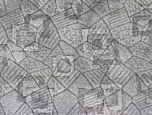 BALTA Metrážový koberec Bossanova 39 BARVA: Šedá, ŠÍŘKA: 4 m