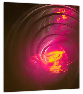 Obraz - abstrakce spirály (30x30 cm)