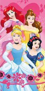 Jerry Fabrics Osuška Princess Heart 70x140 cm