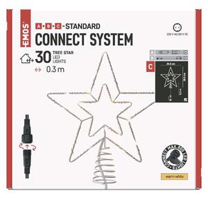 D1ZW01 CONNECT TOP TREE STAR 30LED WW